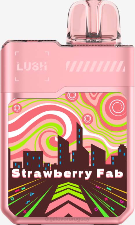 Digiflavor Montevideo - NBLR2 Digiflavor Geekbar LUSH desechables fabuloso de fresa