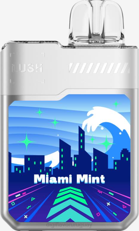 Digiflavor Uruguay - NBLR11 Digiflavor Geekbar LUSH desechables menta de miami