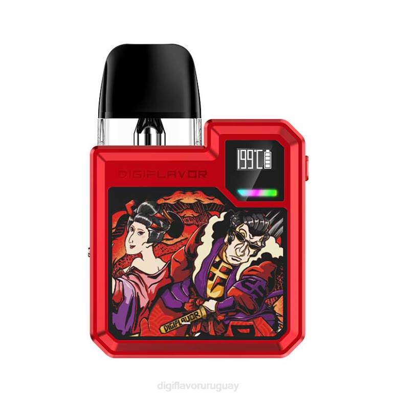 Geekvape Digiflavor Price - NBLR50 Digiflavor Digi-Q kit de cápsulas samurái rojo