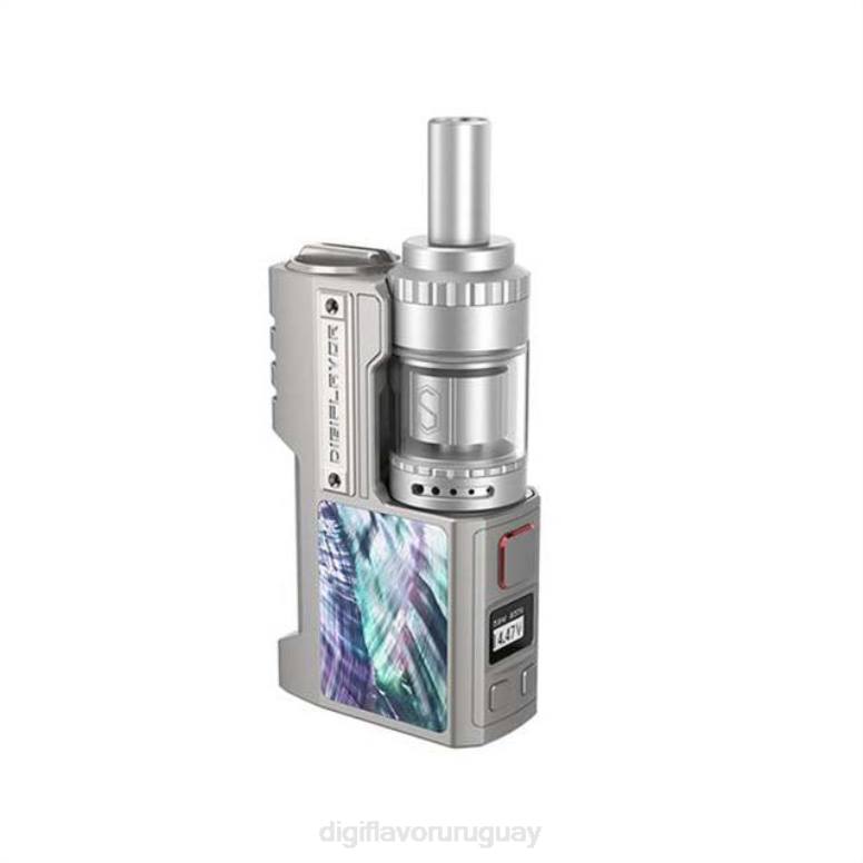 Digiflavor Uruguay - NBLR111 Digiflavor Z1 SBS kit con sirena 3 gta concha de vieira gris plateada