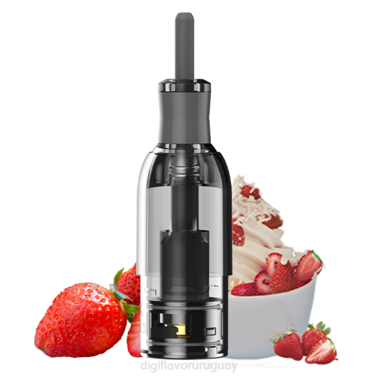 Digiflavor Geekvape Disposable - NBLR38 Digiflavor M1 tanque helado de fresa